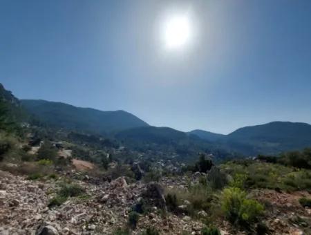 1 300 M2 63 M2 Zoniertes Grundstück Zum Verkauf In Göcek Gökçeovacik