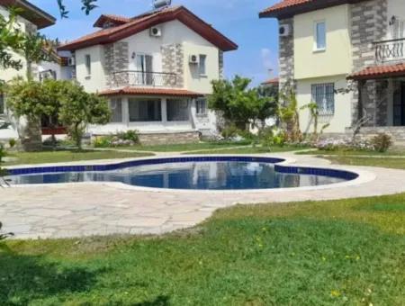 Unabhängige Und Gepflegte 4 In 1 Maisonette-Villa Zum Verkauf In Muğla, Ortaca, Dalyan