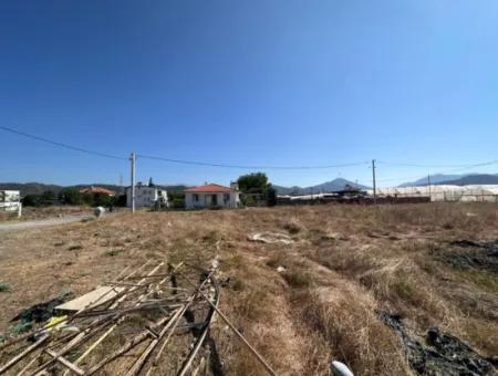 2585 M2 Freistehendes Grundstück In Der Nähe Des Sees In Köyceğiz Çandırda Zu Verkaufen