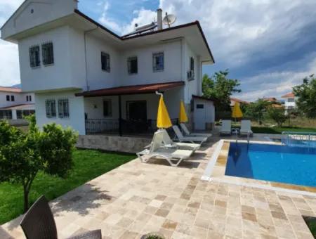 Dalyan Villa Zum Verkauf Mit Freistehendem Pool Und Wärmepumpe