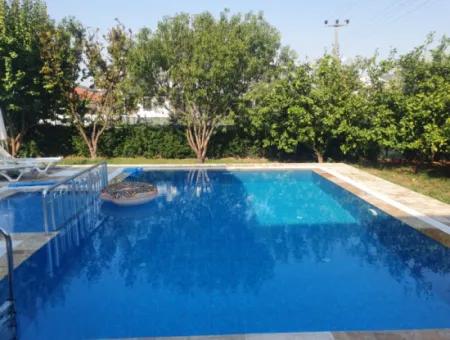 Dalyan Villa Zum Verkauf Mit Freistehendem Pool Und Wärmepumpe