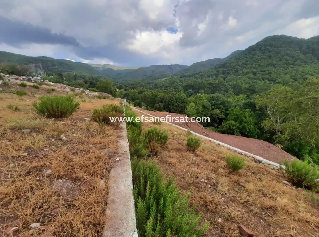 Muğla Köyceğiz Ağla, 1 758 M2 Zoned Land For Sale In Plateau