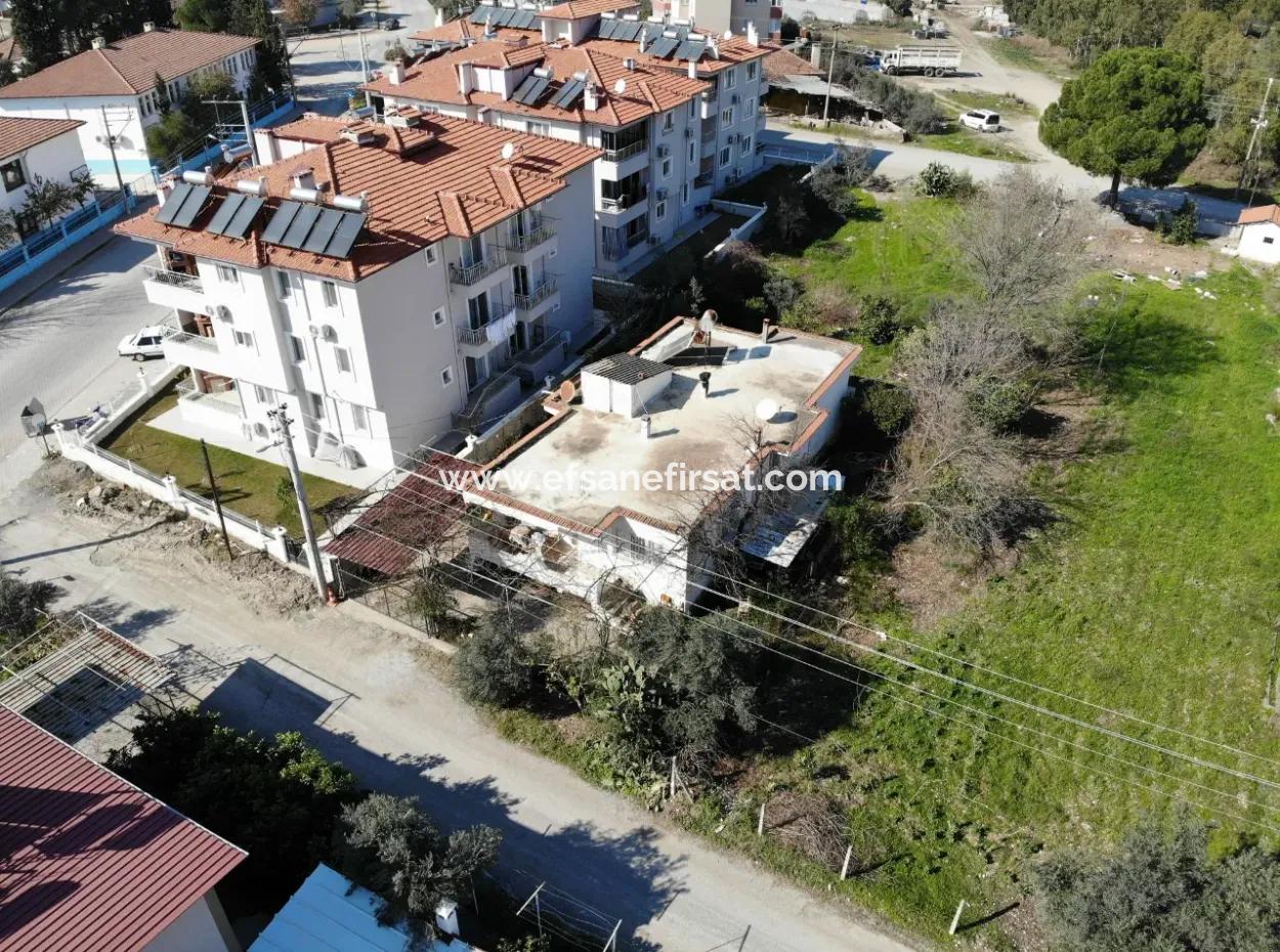 508 M2 Land And Detached House For Sale In Ortaca Cumhuriyet