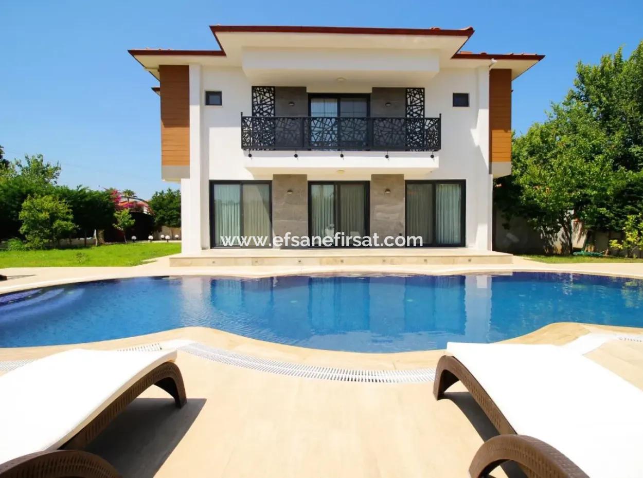 Mugla Ortaca Dalyanda 5 1 Detached Villa For Sale