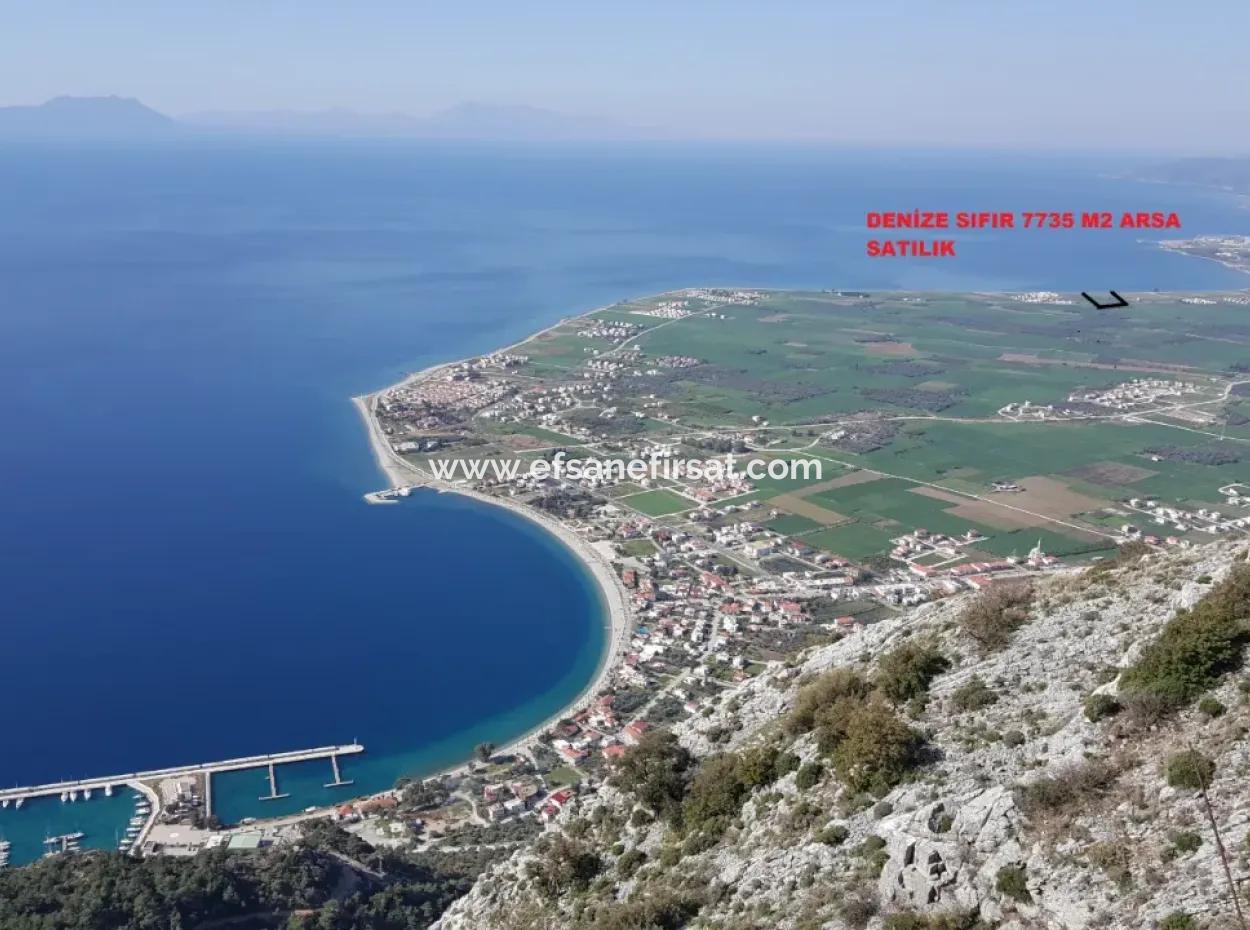 Milas Örende Detached Sea Front 7 600M2 Tourism Plus Residential Zoned Land For Sale