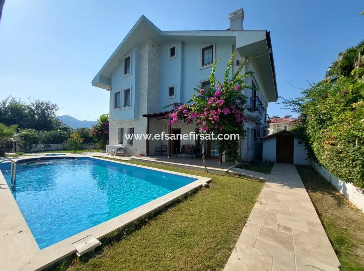 Muğla Ortaca Dalyan 200 M2, 6 1 Detached Triplex For Sale