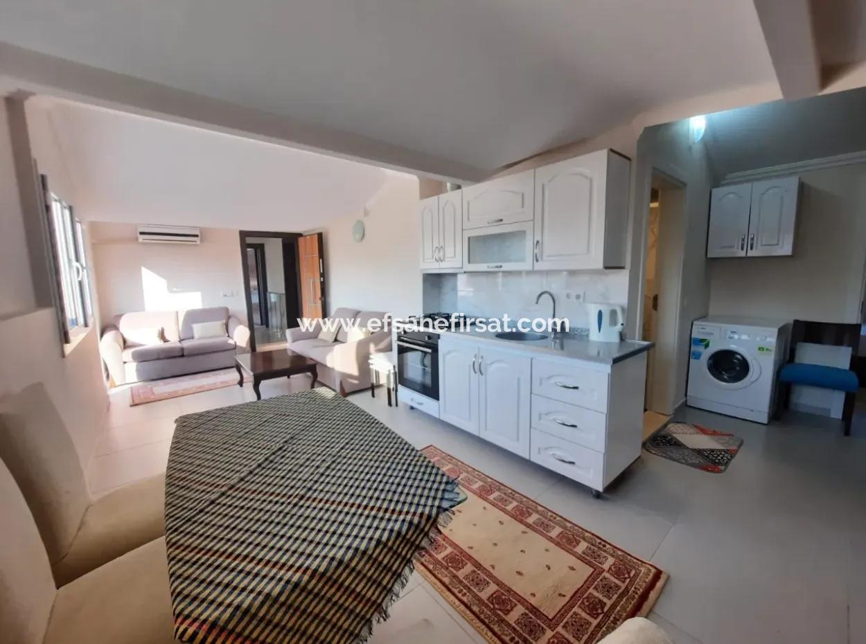 Furnished 1 1 Penthouse Apartment For Rent In The Center Of Dalyan, Mugla