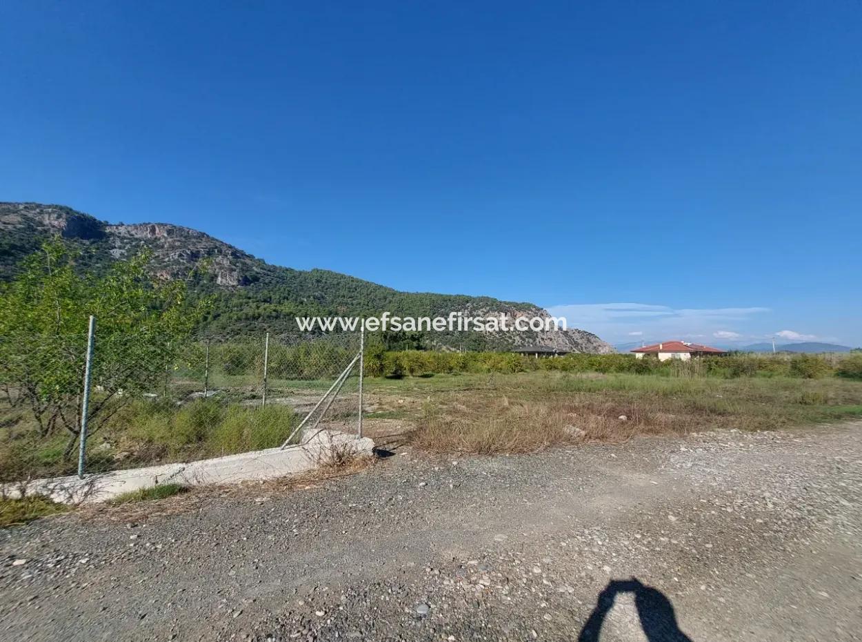 Ortaca Mergenlide Mountain Edge, 1 400 M2 Zoned Land For Sale