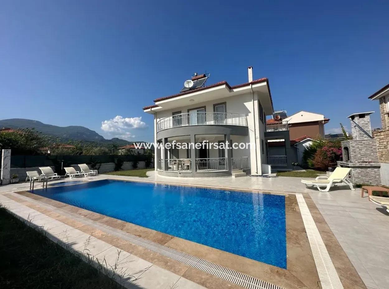 4 In 1 Villa With Private Swimming Pool In Dalyan Long Term Rental