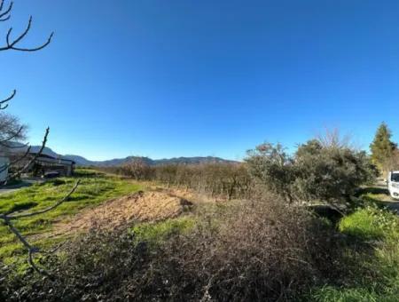 4 378 M2 Detached Bargain Field With Title Deed For Sale In Ortaca Fevziye