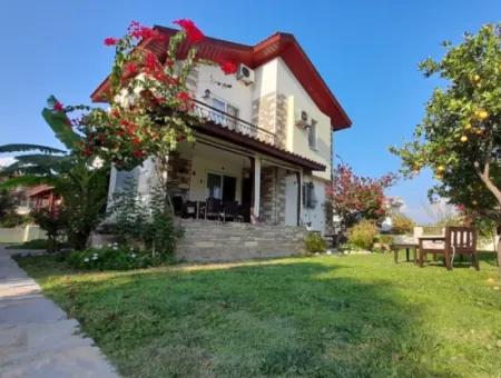 Independent And Well Maintained 4 In 1 Duplex Villa For Sale In Muğla, Ortaca, Dalyan