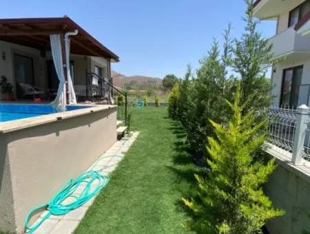 Muğla Ortacada Sarigerme And Center Close To 3 1 Villa For Sale