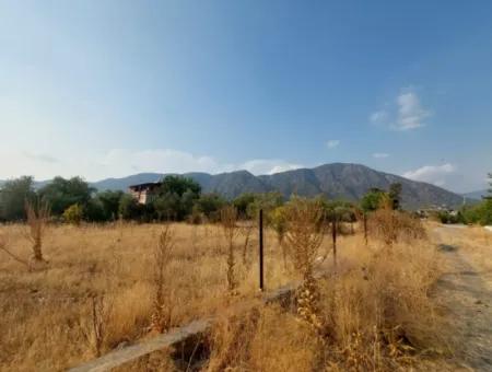 600 M2 Residential Land With Lake View In Köyceğiz Toparlar For Sale