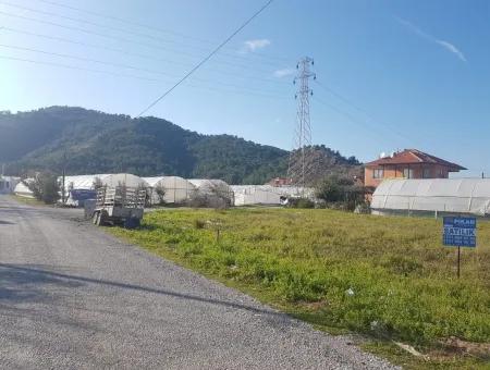 Corner Plot For Sale In Ortaca