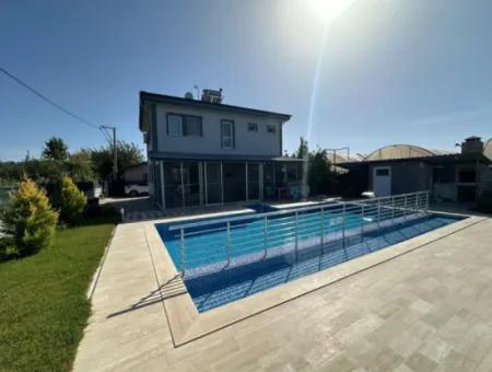 4 1 Furnished Villa In Muğla Dalyan Eskiköy Annual Rental