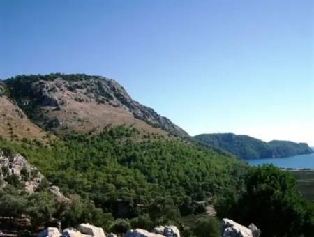 Mugla Dalaman Incebel Land With Sea And Lake Views For Sale