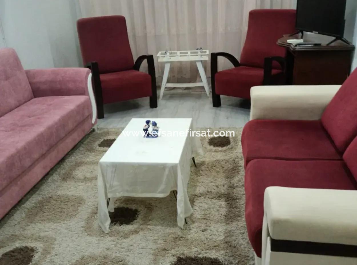 Ortaca Merkezde 1+1 Eşyalı Kiralık Daire