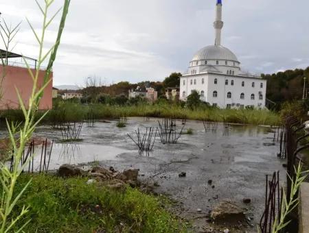 Dalamanda Satılık Anayola Sıfır Yüzde Yüz İmarlı Arsa