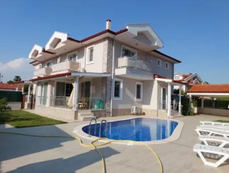 Muğla Dalyanda 4+1 İkiz Villa Eşyalı Olarak Satılık