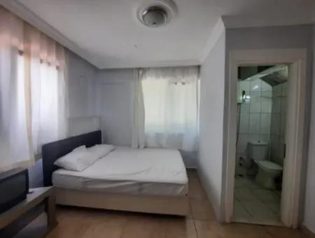 Ortaca Okçularda 1.350M2 Arazide 500 M2 Kullanım Alanı Olan  Yüzme Havuzu Apart Otel Kiralık